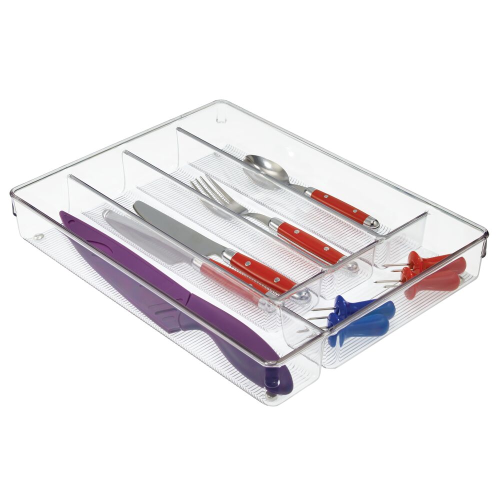 Plastic utensil organizer