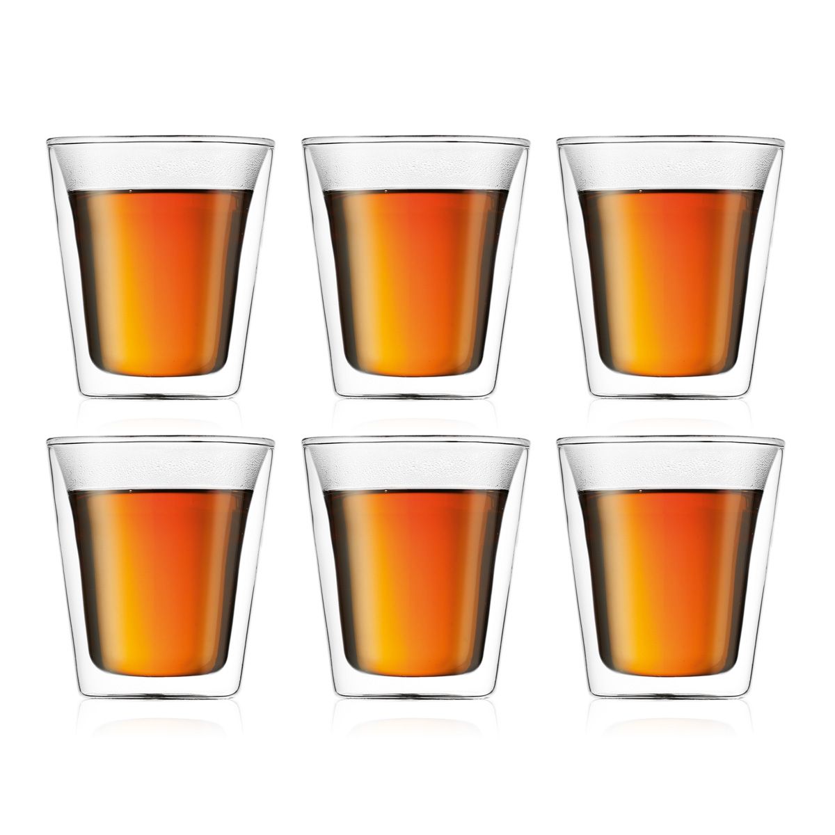 Ensemble de 6 verres Double paroi 6.5oz - Bodum