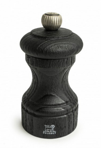 Moulin à sel en bois Bistro Noir 10 cm - Peugeot