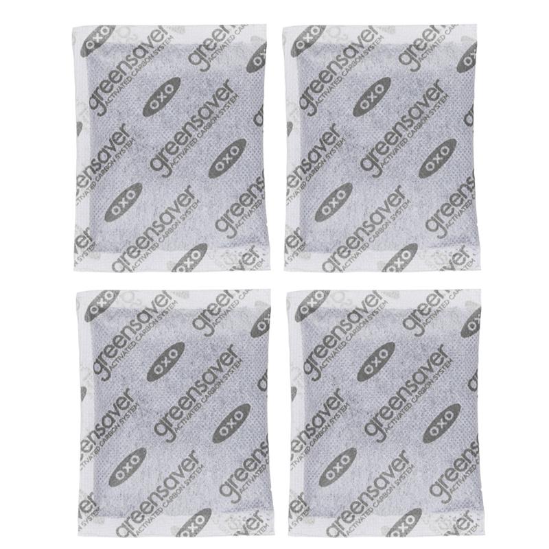 Ensemble de 4 filtres au charbon - Oxo