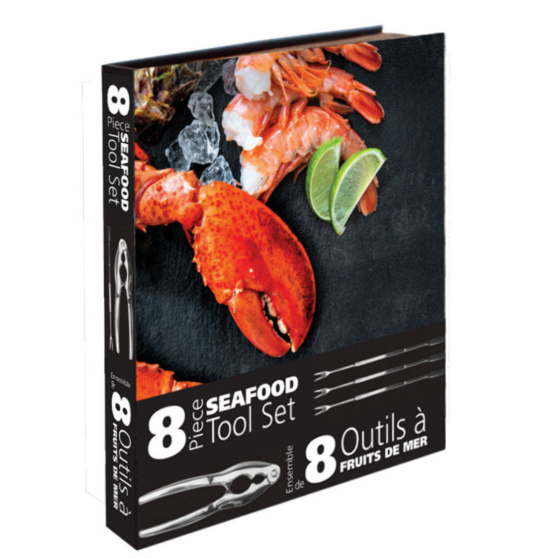 Ensemble de 8 outils à fruits de mer