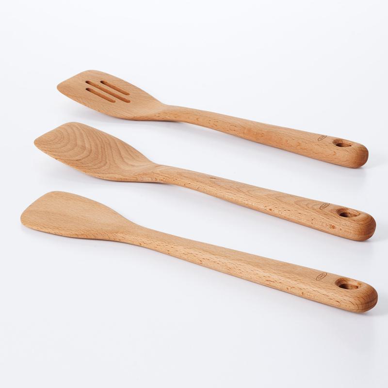 Ensemble de 3 spatules en bois - Oxo
