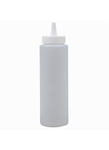 Bouteille compressible transparente 8oz