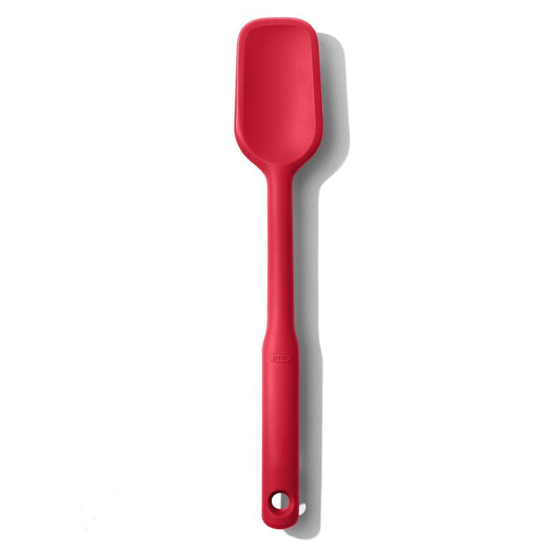 Red silicone spoon spatula 30cm