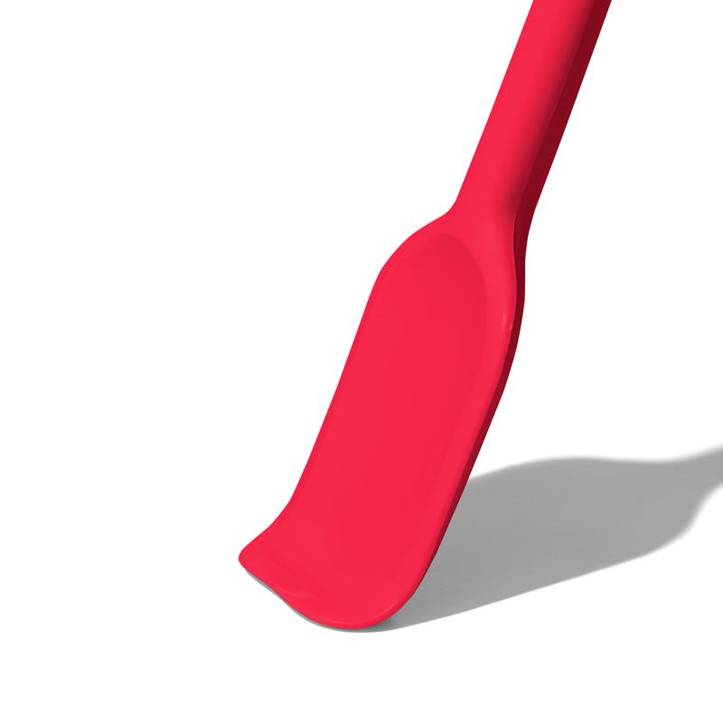 Red silicone spoon spatula 30cm