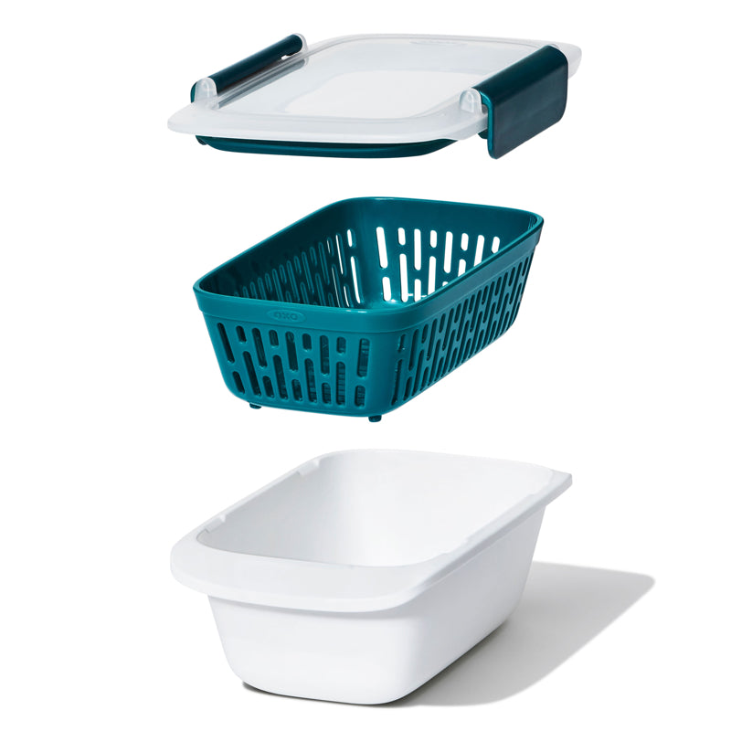 Contenant à lunch pour collation avec passoire 0.4L - oxo