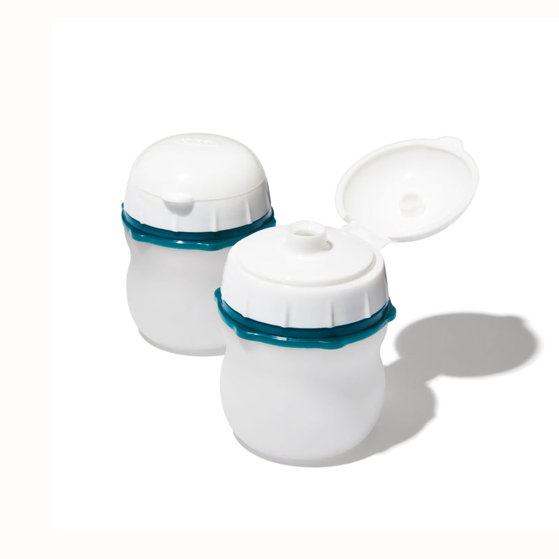 Ensemble de 2 bouteilles compressibles en silicone 68 ml - OXO