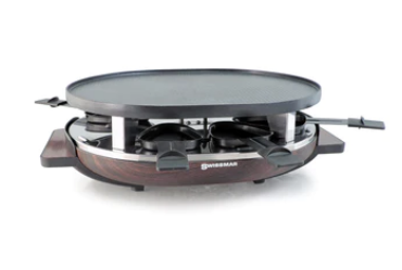 Poêle à raclette réversible Bois du Cervin - Swissmar