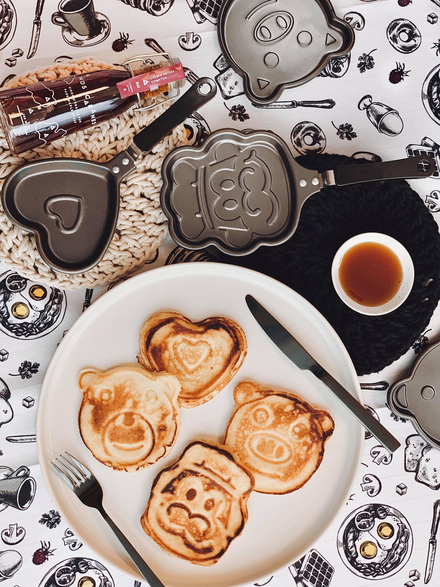 Poêlon à crêpes formes amusantes - Norpro