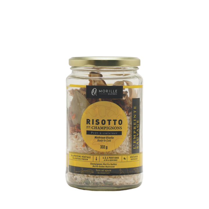 Mushroom Risotto 332g - Morille Québec
