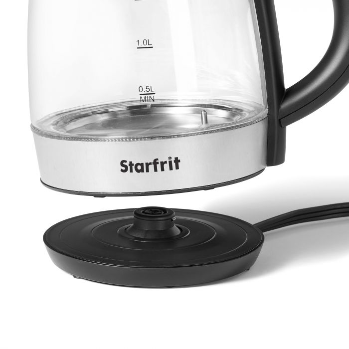 Starfrit 1.7L Variable Temperature Glass Electric Kettle