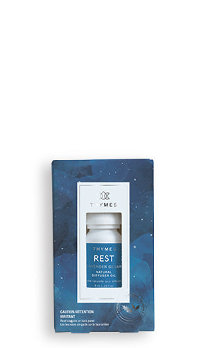 Huile naturelle pour diffuseur lavande et cèdre Rest - Thymes
