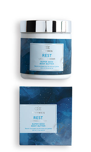 Beurre nourrissant pour le corps Lavande et cèdre Rest 236ml - Thymes