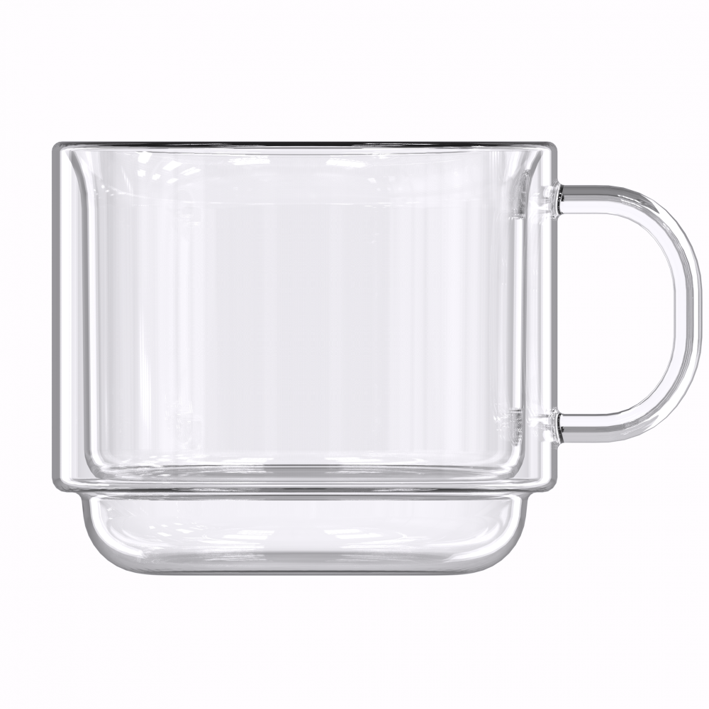 Ensemble de 2 tasses empilables double paroi 450ml