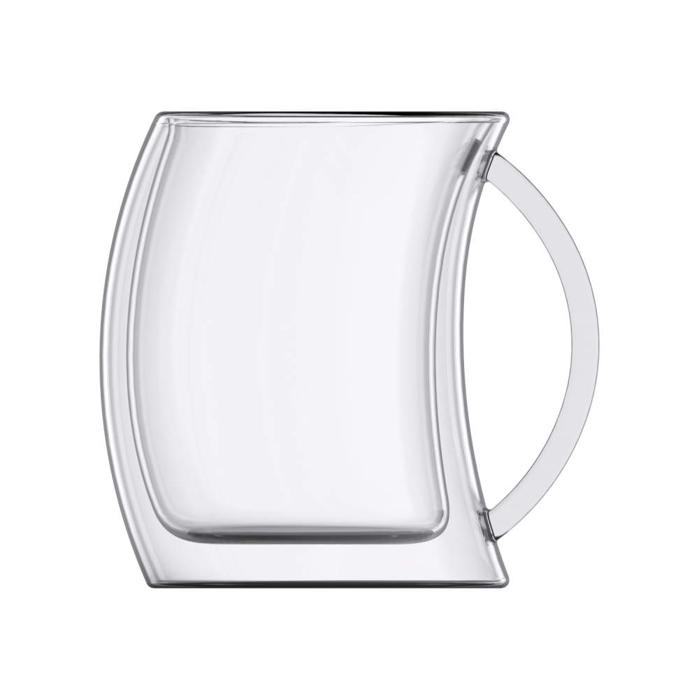 Ensemble de 2 chopes à bière double paroi Kirby 450ml