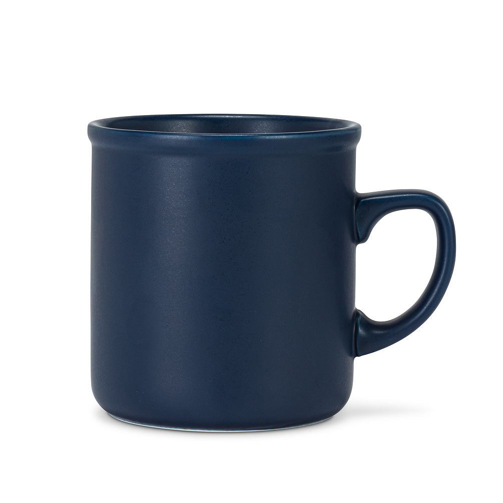 Tasse en grès Bleu mat 12oz
