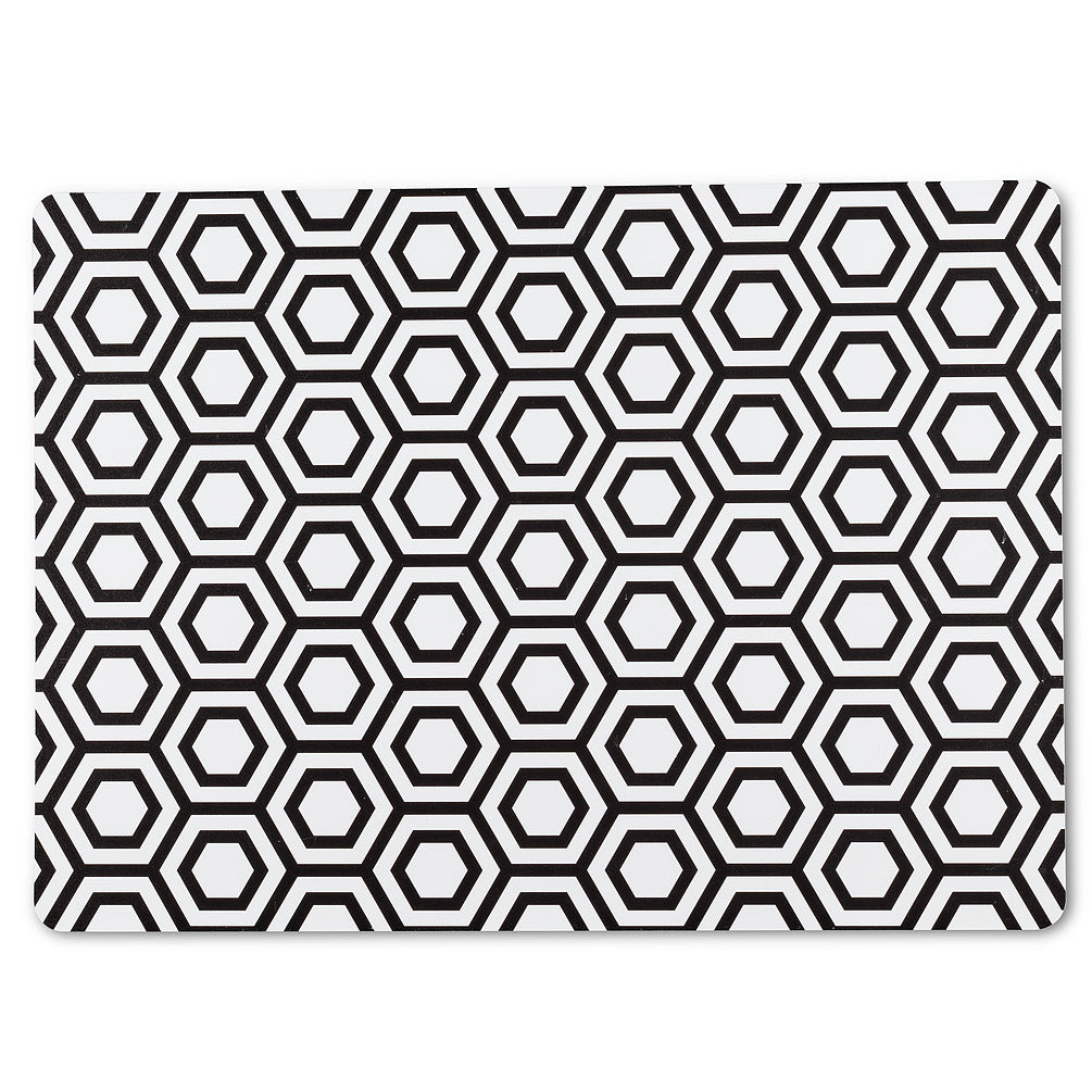 Napperon motif hexagonal 13x18po