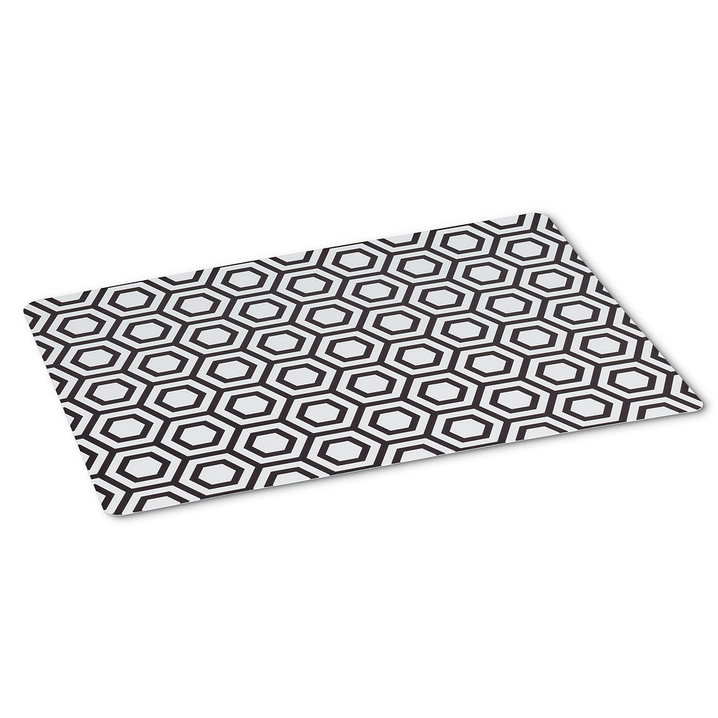 Napperon motif hexagonal 13x18po