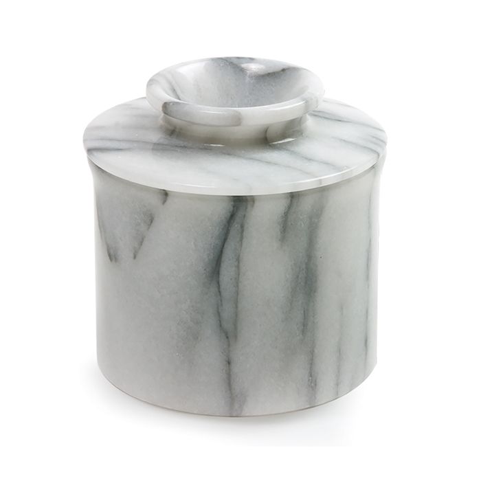 Marble butter pot