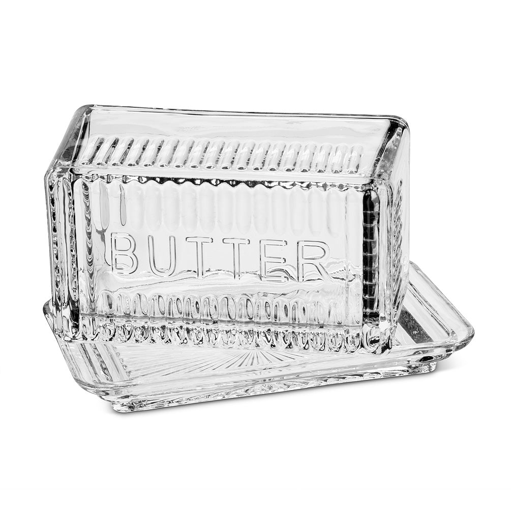 Beurrier en verre