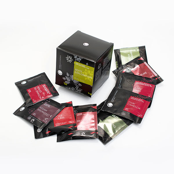Boîte de 9 thés Exploration - Camellia Sinensis