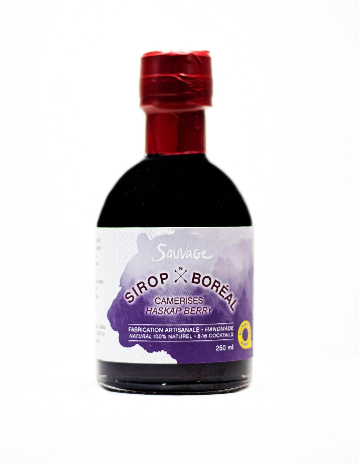 Sirop de camerises 250ml - Sirop boréal