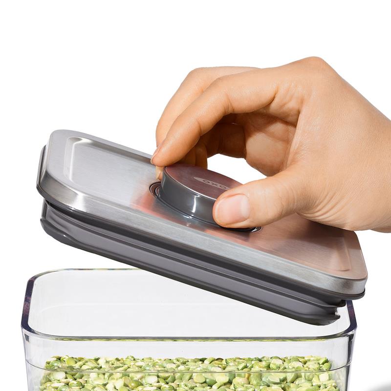 Contenant POP 2.6L couvercle inox - Oxo