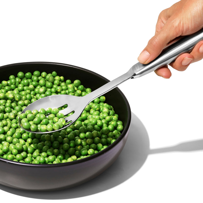 Cuillère de service ajourée en acier inoxydable 30cm - Oxo