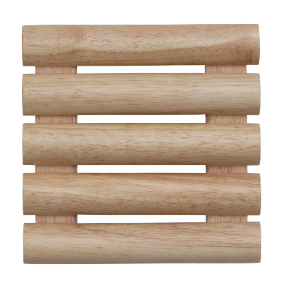 Sous-plat en bois carré
