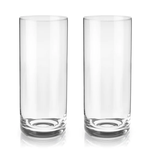 Ensemble de 2 verres à whisky Highball en cristal 16oz - Viski