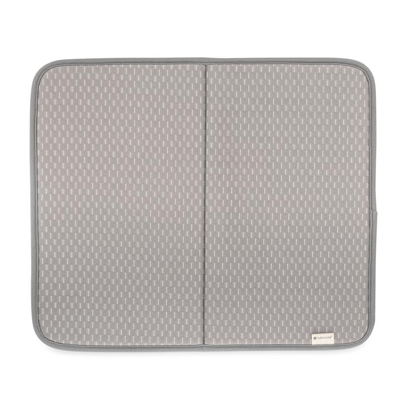 Tapis de séchage en microfibre Gris