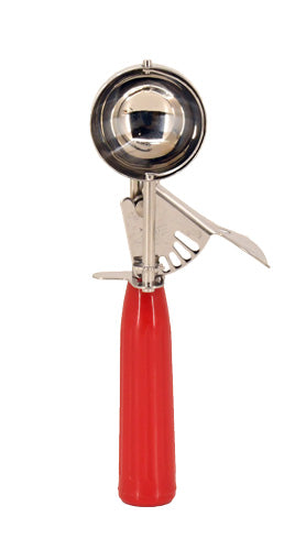 Cuillère à crème glacée 1 1/3 oz Rouge - Omcan