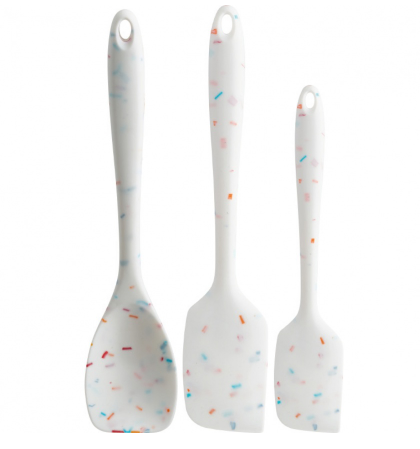 Ensemble de 3 spatules en silicone confetti - Trudeau