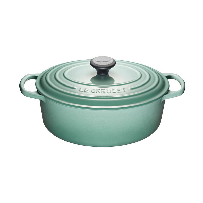Le Creuset Sage Enameled Cast Iron Oval Casserole 4.7 L