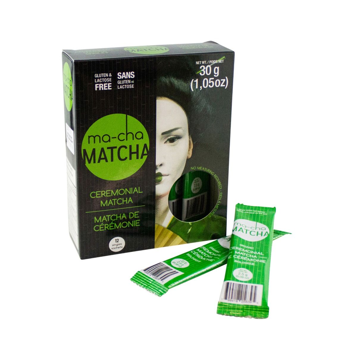 Thé au matcha 12 sachets