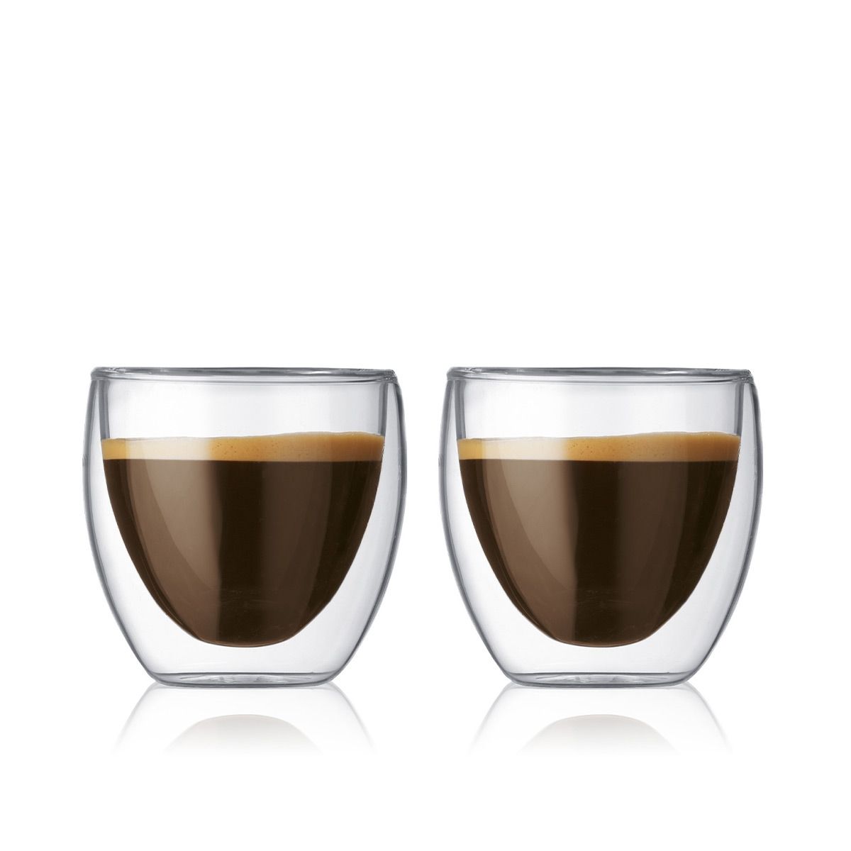 Ensemble de 2 verres à espresso double paroi Pavina 71 ml – Bodum