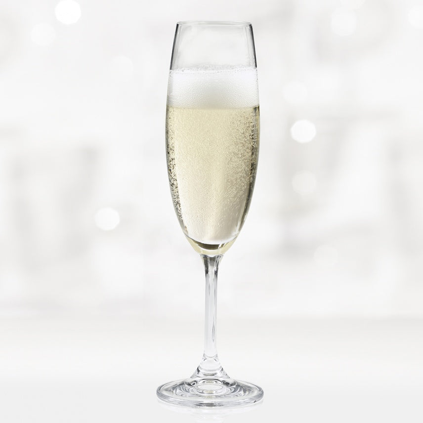 Ensemble de 6 flûtes à champagne Serene 220ml - Bohemia