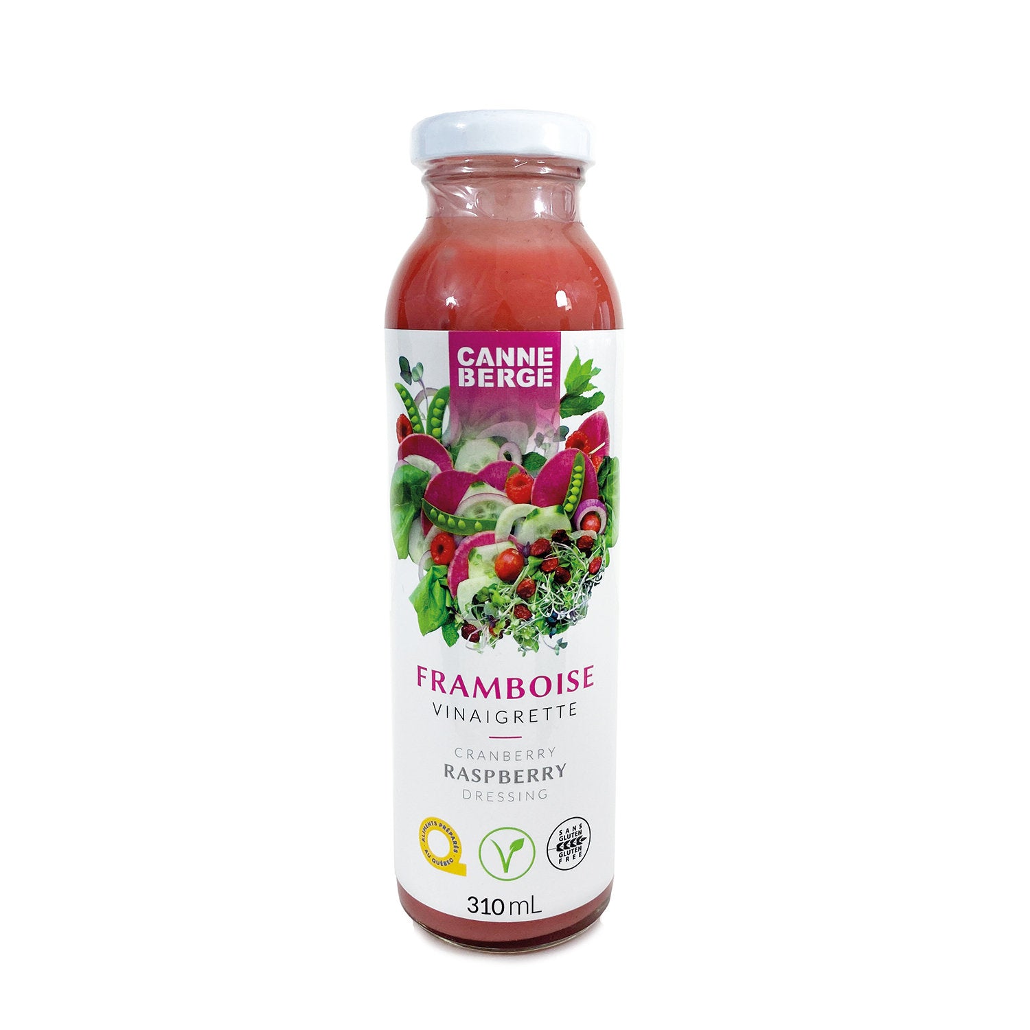 Vinaigrette framboise 310 ml - Canne Berge