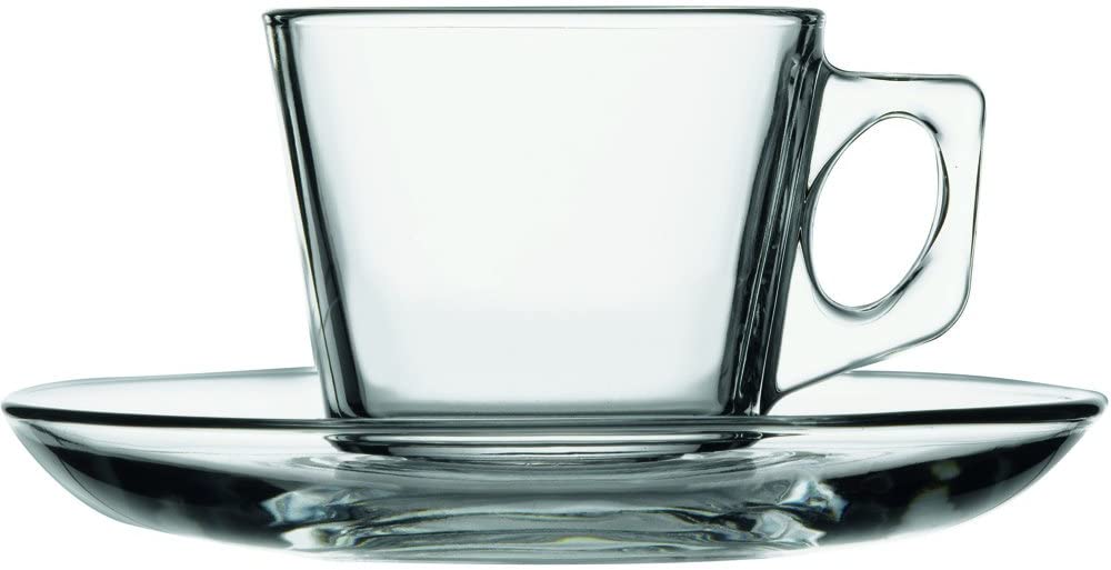 Ensemble de 6 tasses et soucoupes 4oz