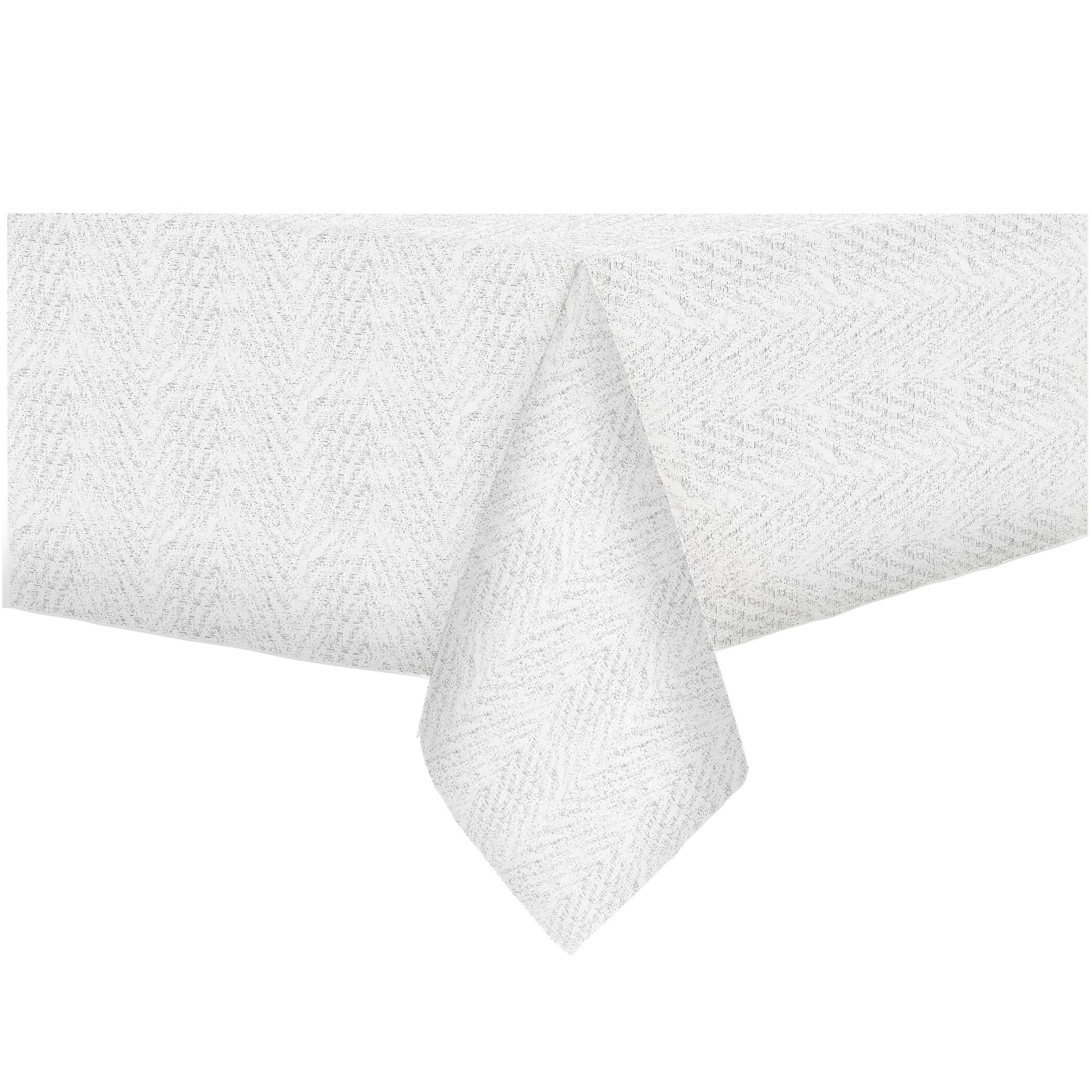 Nappe Jacquard blanche grandeurs variées
