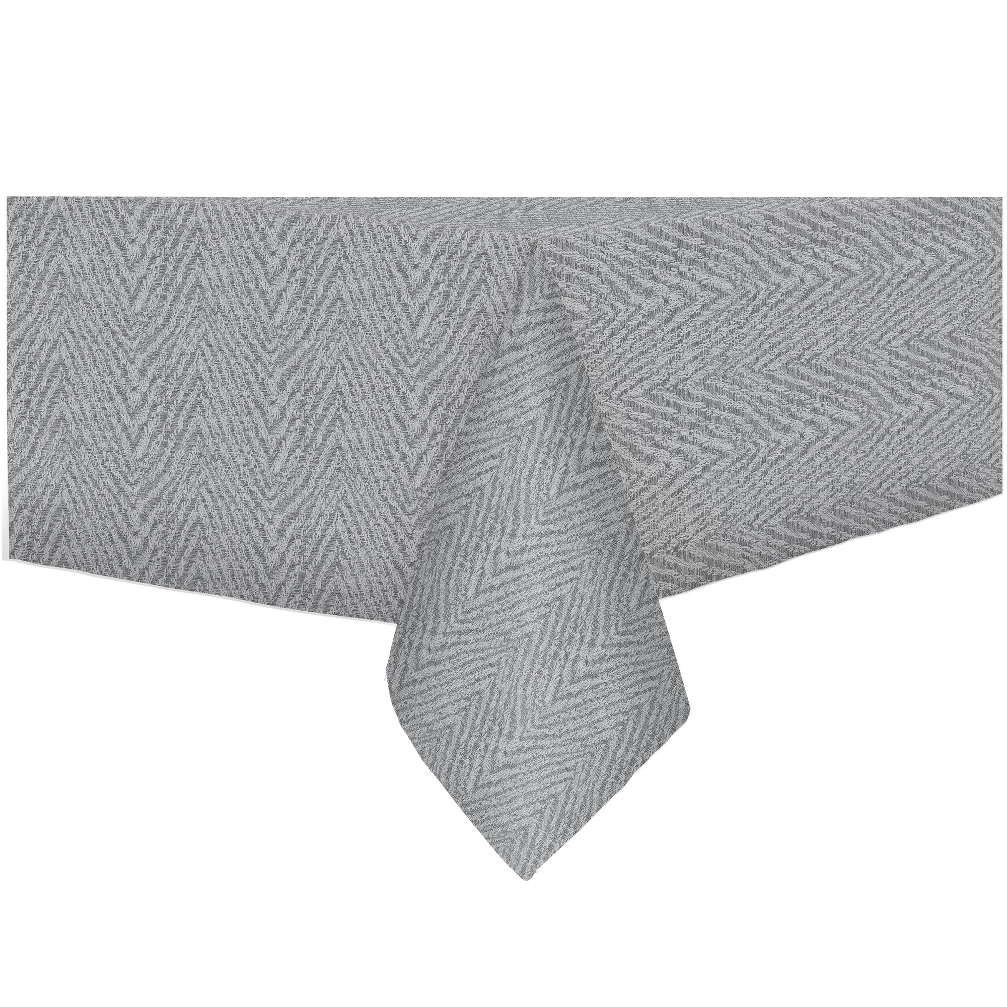 Nappe Jacquard Grise grandeurs variées