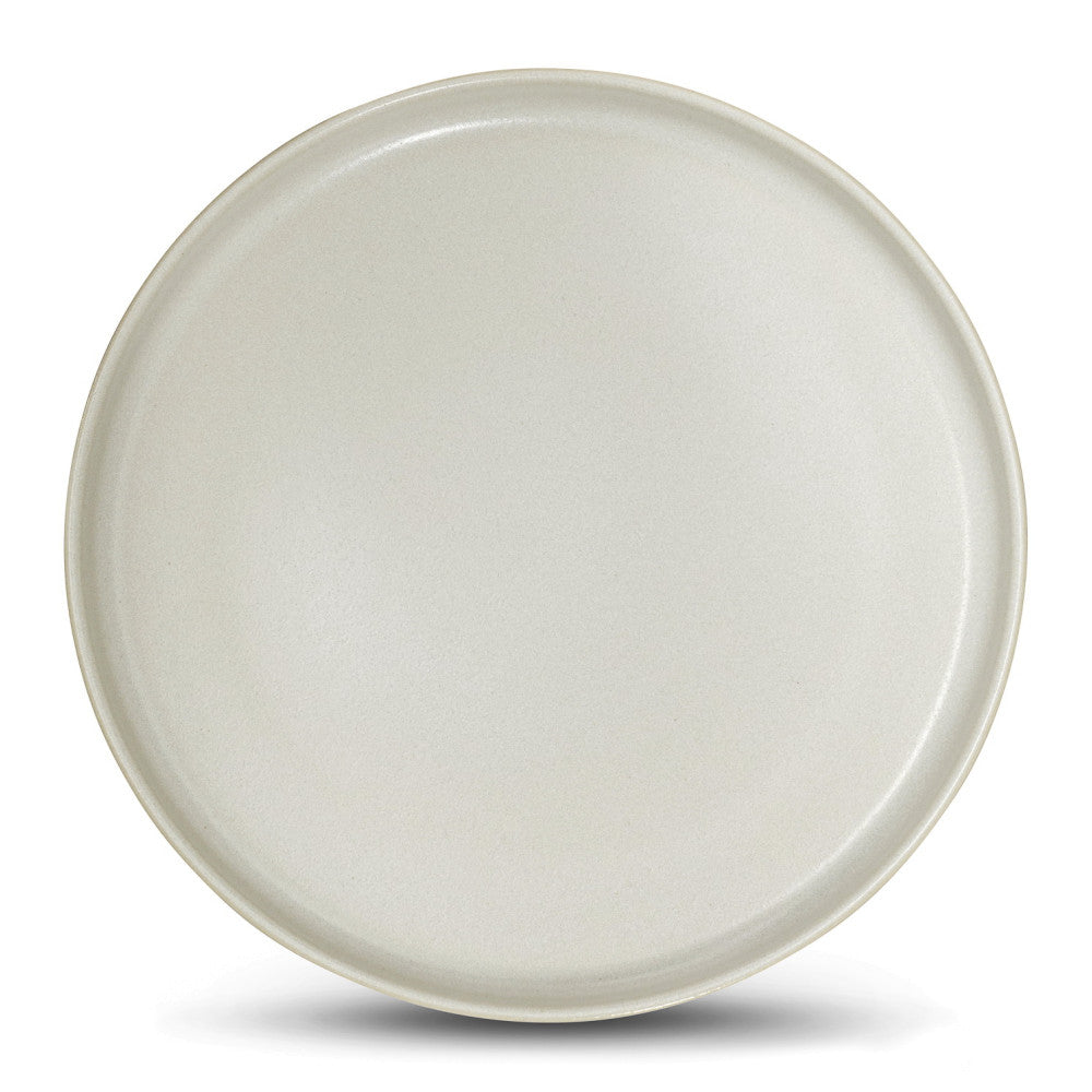 Handmade plate Beige 17cm