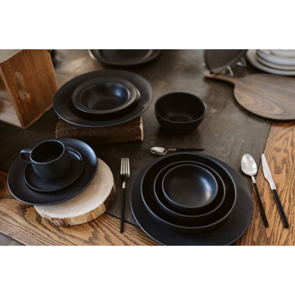 Plateau de service Uno granite Noir 42cm