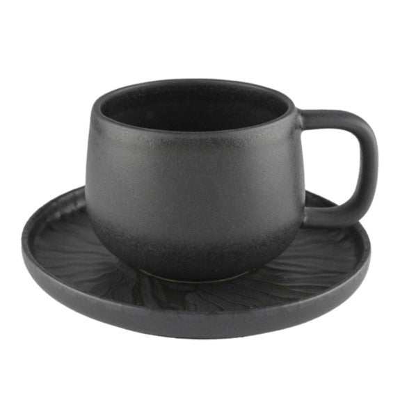 Ensemble tasse et soucoupe Uno Marquina 225ml