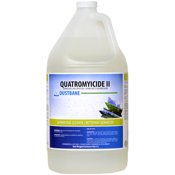 Quatromyicide II, assainisseur sans rinçage