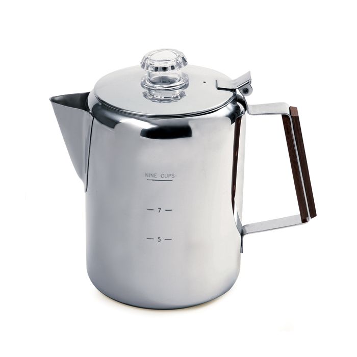 Norpro 9-Cup Stainless Steel Percolator