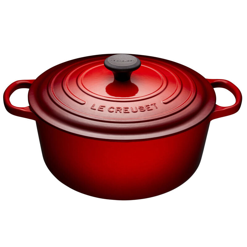 Round Cocotte Cherry 6.7L - Le Creuset