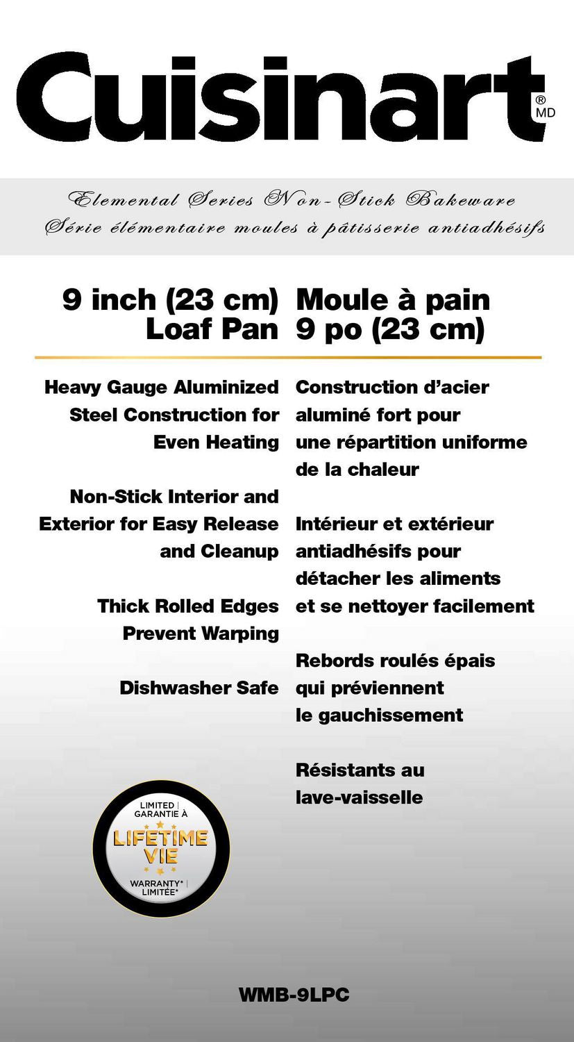 Moule à pain 9 po - Cuisinart