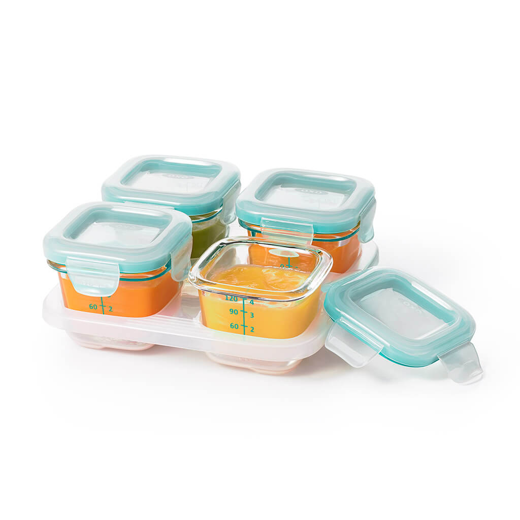 Set of 4 freezer jars