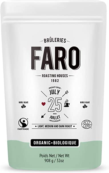 Organic Espresso Coffee July 908g - Faro